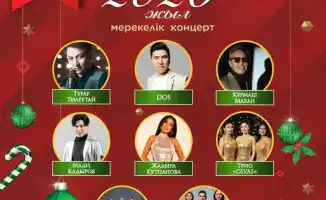В Астане 31 декабря запланированы праздничные новогодние концерты на десяти площадках