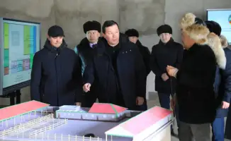 Глава региона Асхат Шахаров совершает рабочую поездку по Байганинскому району