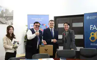 Казахстан получил щит против саранчи: новое оборудование от ФАО для защиты полей