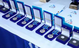 ТУРКЕСТАН: ПОДВЕДЕНЫ ИТОГИ ГОДА В ВОДНЫХ ВИДАХ СПОРТА, НАГРАДЫ ПОЛУЧИЛИ ЛУЧШИЕ СПЕЦИАЛИСТЫ