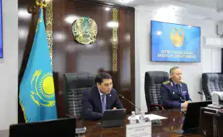 Заместитель министра внутренних дел РК Сакен Сарсенов оценил цифровизацию полиции в области Жетысу