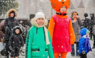 Новогодние концерты в шести районах Астаны