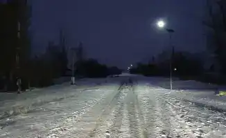 В селе Тассуат включили уличное освещение