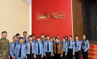 Экскурсия школьников из Нуры в Карагандинскую академию МВД подготовка сотрудников полиции