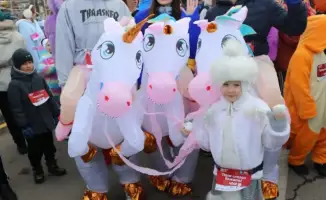 Семейный забег в Алматы: единство и радость