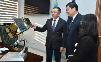 Наноспутник КазНУ и китайского университета для научных исследований вышел на орбиту