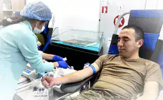 Донорская акция в Национальном университете обороны: 110 военнослужащих поддержали медицинские организации