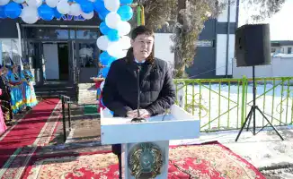 В Меркенском районе открыли новое здание архива с современными хранилищами