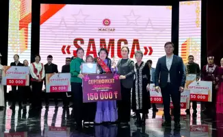 Творческий конкурс Samga для молодежи с особыми потребностями в Алматинской области