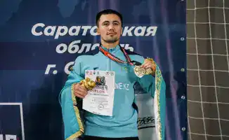 Казахстанский полицейский завоевал бронзу на чемпионате мира по универсальному бою в Саратове