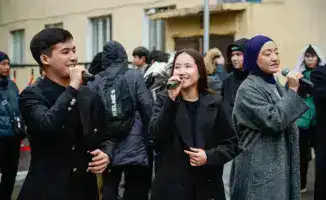 В Астане открылась новая воркаут-зона для студентов, способствующая здоровому образу жизни