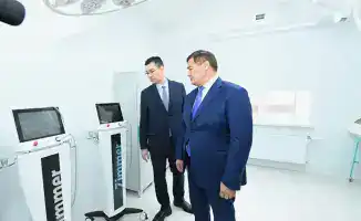 Региональный лидер осмотрел новый медицинский корпус, построенный в рамках программы модернизации здравоохранения