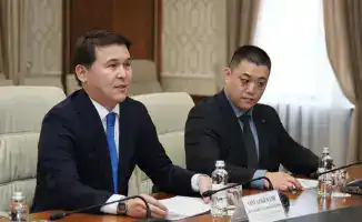 Обсуждение вопросов озеленения Туркестанской области: встреча Нуралхана Кушерова и Куаныш Омарбекова