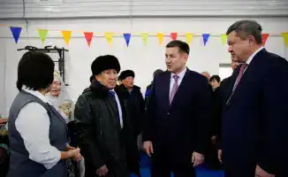 В Уланском районе открыт современный спортивный зал площадью 404,5 кв.м.