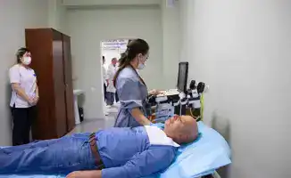 Посещение министром здравоохранения Акмарал Альназаровой Енбекшиказахской ЦРБ и обсуждение первичной медико-санитарной помощи