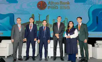 Обсуждение внедрения ESG-принципов в финансовом секторе Казахстана на международной конференции