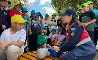 Центр медицины катастроф МЧС Казахстана помощь пострадавшим выезды оперативное реагирование ЧС