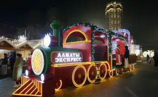 Алматы: город, засиявший новогодними огнями и волшебством праздника