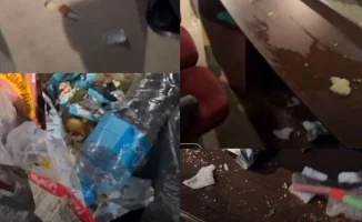 После представления в Казахском государственном цирке: зрительный зал в Алматы оставлен в беспорядке