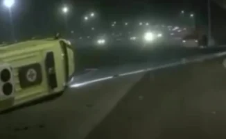 Смертельное ДТП в Алматы: скорую помощь сбила другая машина, один человек погиб