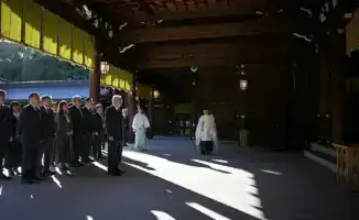 Касым-Жомарт Токаев посетил храм Мэйджи Джингу в Японии