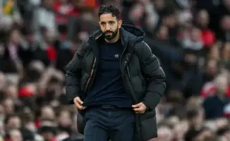 Рубен Аморин покинет пост главного тренера Манчестер Юнайтед: португальский специалист на грани отставки