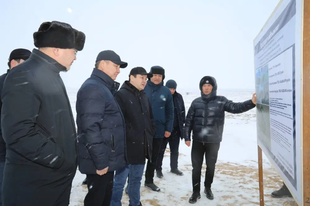 Нурдалет Килыбай ознакомился с работой ряда социальных и инфраструктурных объектов в селе Сайотес (10)