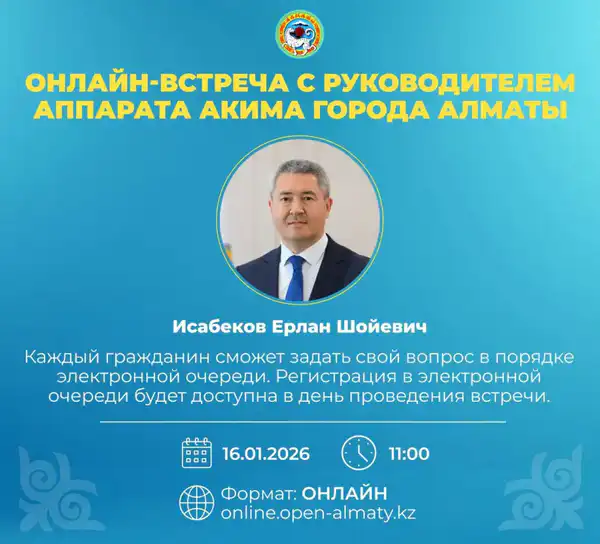 Онлайн-встреча с руководителем аппарата акима города Алматы (2)