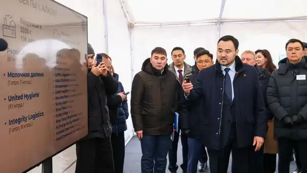 Исполнение поручений Президента: Олжас Бектенов ознакомился с инвестиционными и инфраструктурными проектами города Алатау (3)
