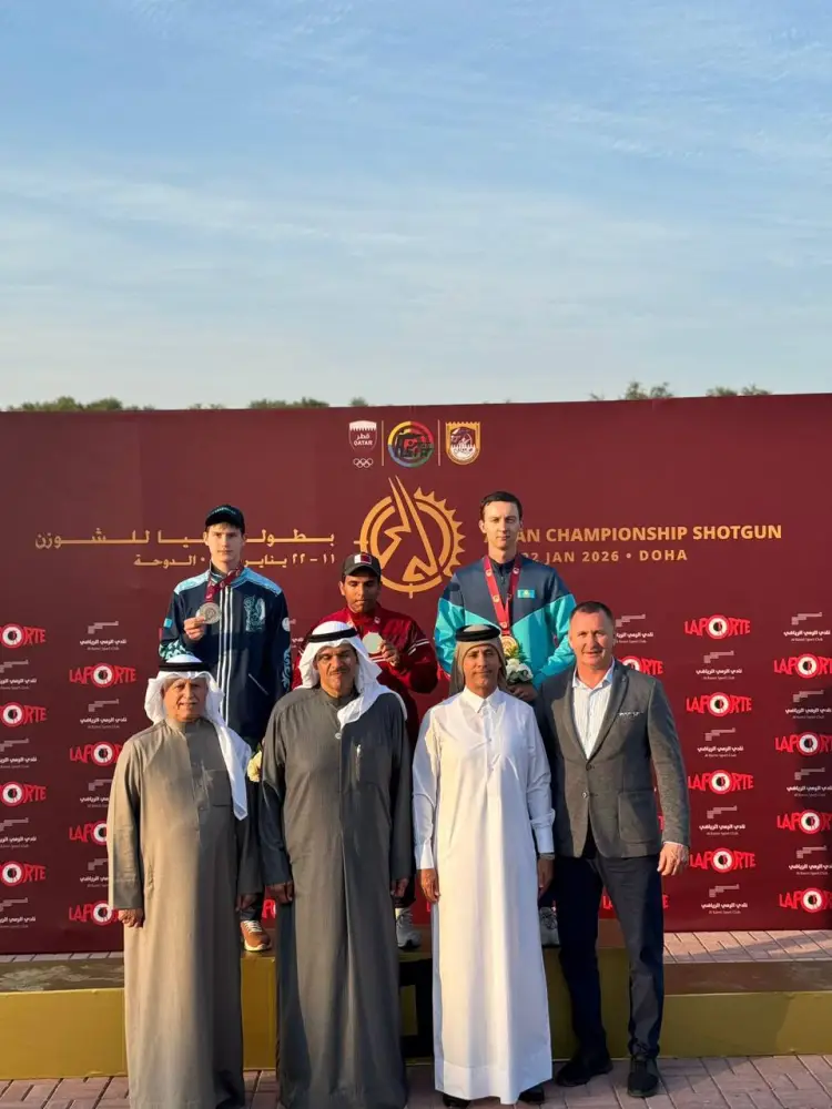 Мировые и азиатские рекорды: сборная Казахстана стала лидером общего командного зачета чемпионата Азии по стендовой стрельбе (8)