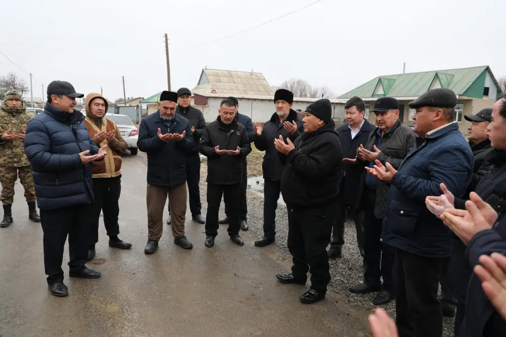 ТУРКЕСТАН: В МАКТААРАЛЬСКОМ РАЙОНЕ ГАЗИФИЦИРОВАНО 64-Е ПО СЧЕТУ СЕЛО (2)