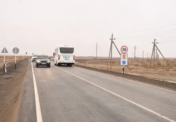 Глава региона ознакомился с ходом реконструкции автодороги «Шиели-Тайконыр» (5)