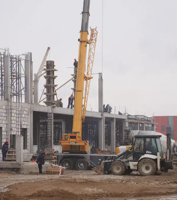 В ТУРКЕСТАНЕ СТРОЯТ СОВРЕМЕННЫЙ ЦЕНТР МАТЕРИ И РЕБЕНКА (3)