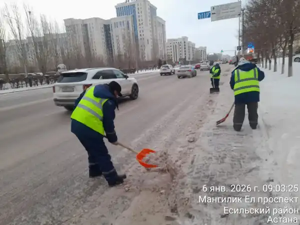 В Астане для очистки города от снега задействовано более 1 800 единиц спецтехники (4)