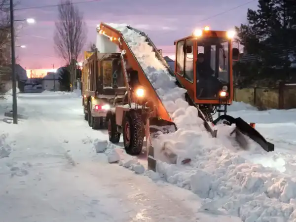 Более двух миллионов кубометров снега вывезли из Астаны с начала зимы (4)
