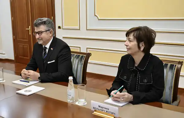 Министр иностранных дел Казахстана принял Посла Хорватии (4)
