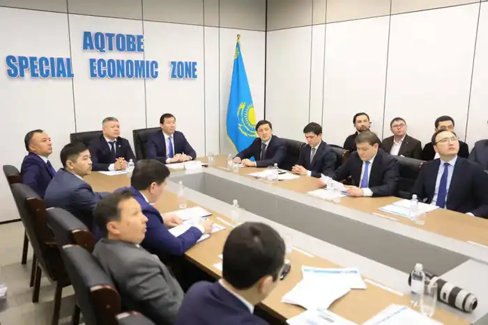 Аким области Асхат Шахаров рассмотрел вопрос развития территории СЭЗ «Актобе» (6)