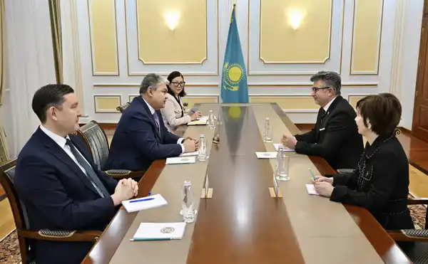 Министр иностранных дел Казахстана принял Посла Хорватии (5)