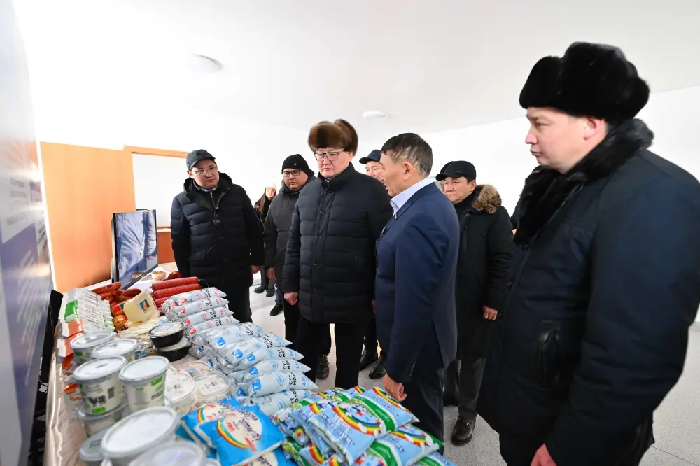 Аким области ознакомился с деятельностью крестьянских хозяйств в Бескарагайском районе (5)