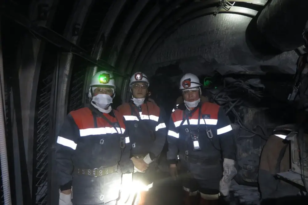 Посещение угледобывающих предприятий в Карагандинской области (3)