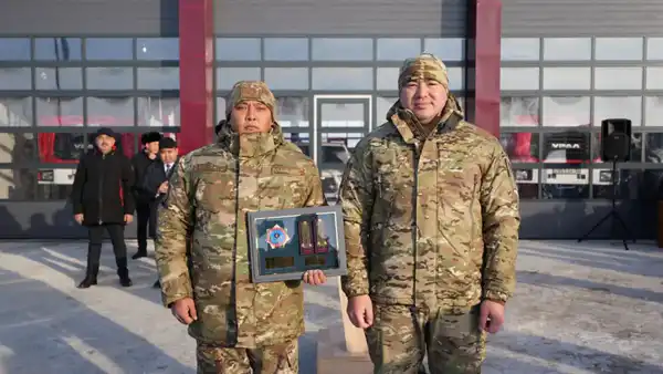 В районе Маркаколь ВКО открылось пожарное депо (7)