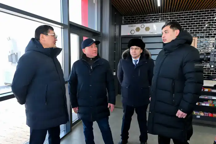 В селе Карауыл Абайского района начал работу новый автозаправочный комплекс (8)