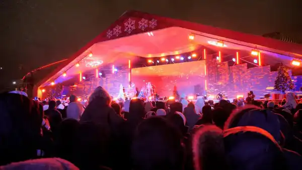 В столице в новогоднюю ночь проходят праздничные концерты (2)