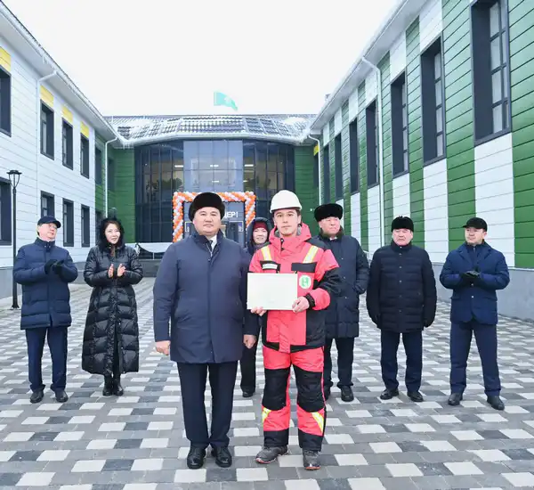 В селе Жаланаш Аральского района сдана в эксплуатацию школа на 150 мест (7)