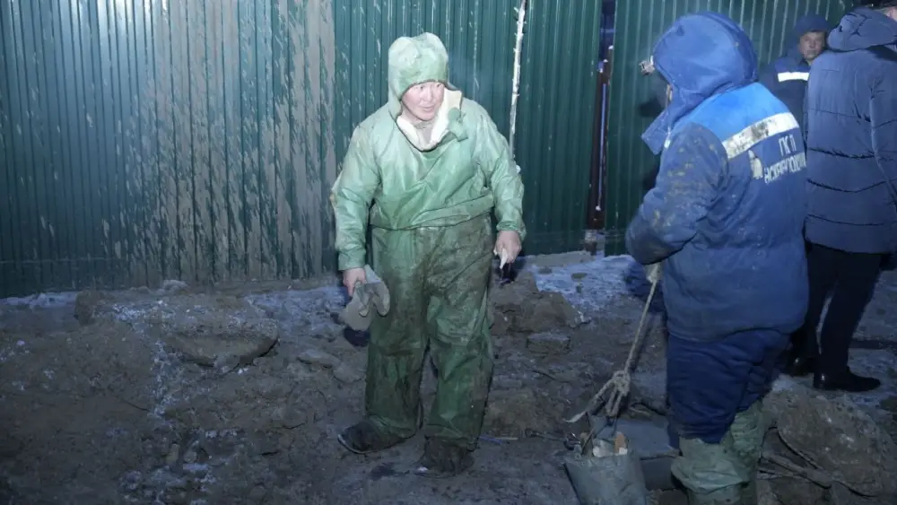 В Усть-Каменогорске полностью восстановлены аварийные участки водопровода (5)