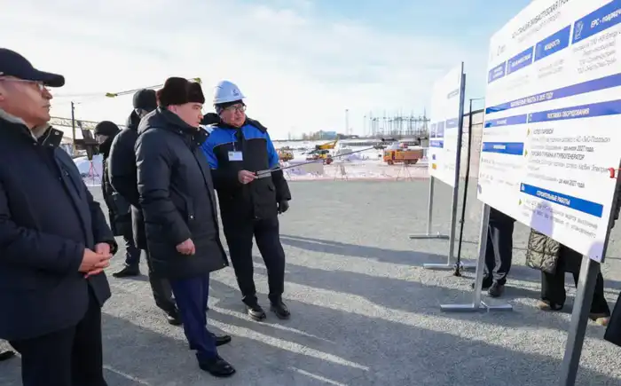 Олжас Бектенов проверил реализацию поручений Президента по укреплению энергобезопасности и развитию угольной генерации в Павлодарской области (8)