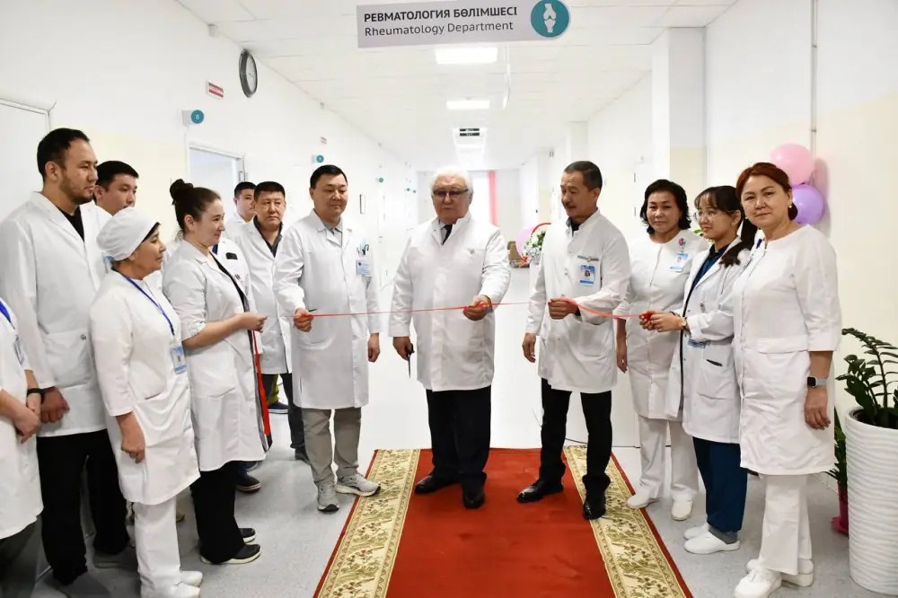 В АКТЮБИНСКОЙ ОБЛАСТИ НА БАЗЕ МНОГОПРОФИЛЬНОЙ БОЛЬНИЦЫ ОТКРЫТО РЕВМАТОЛОГИЧЕСКОЕ ОТДЕЛЕНИЕ (3)