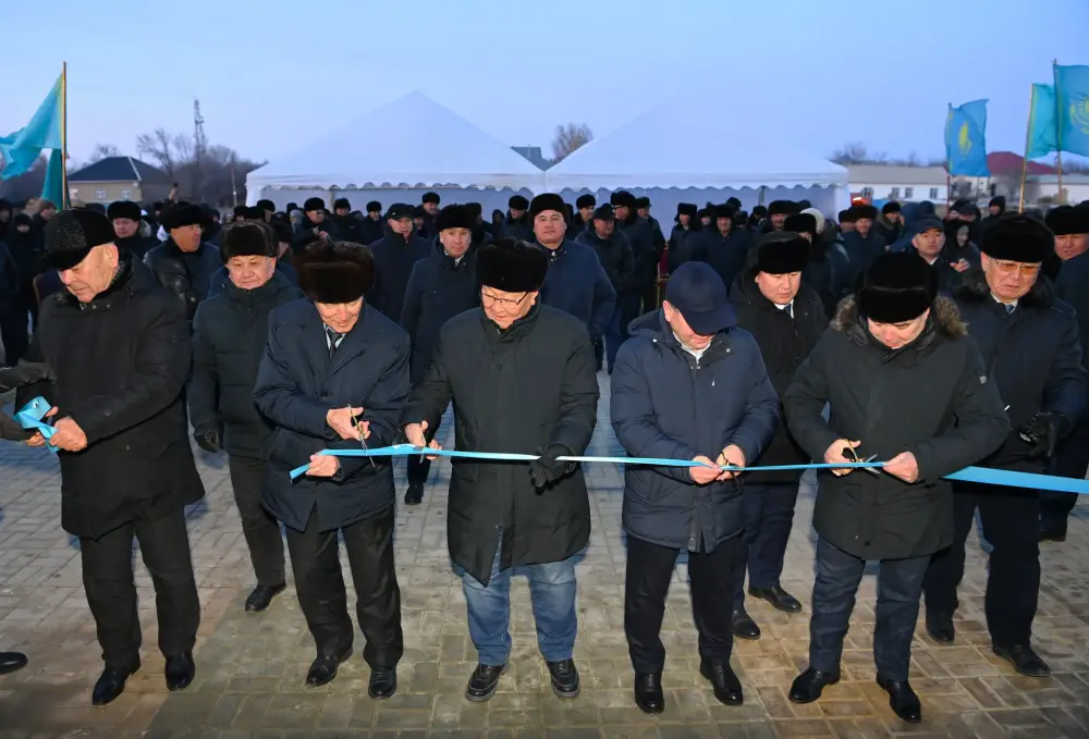 В селе Бекарыстан би Казалинского района открылся физкультурно-оздоровительный комплекс (6)