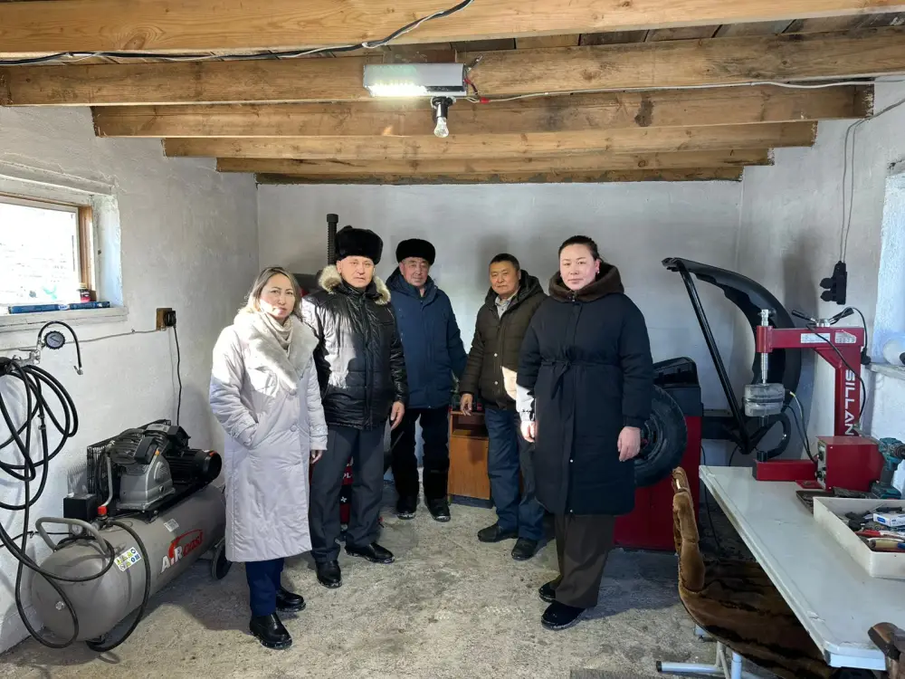Новый шиномонтаж в Жанаталaпе ВКО: поддержка логистики и сельского хозяйства (3)