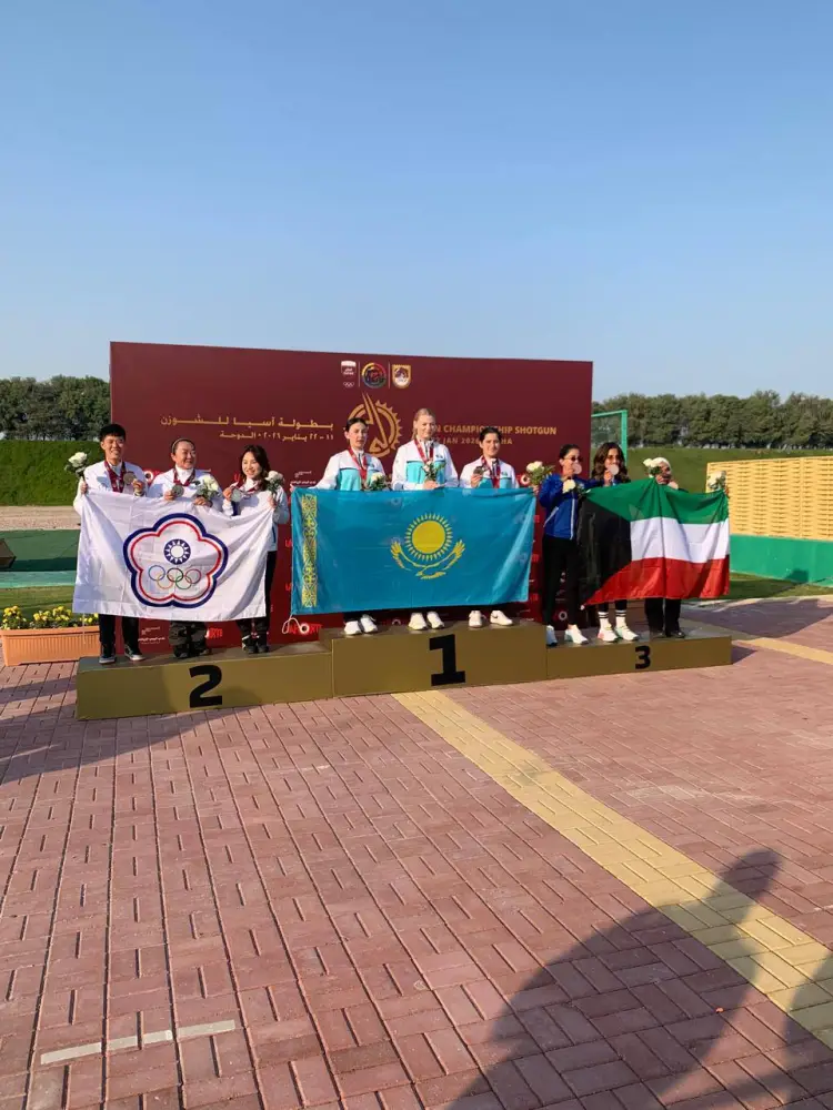 Мировые и азиатские рекорды: сборная Казахстана стала лидером общего командного зачета чемпионата Азии по стендовой стрельбе (9)